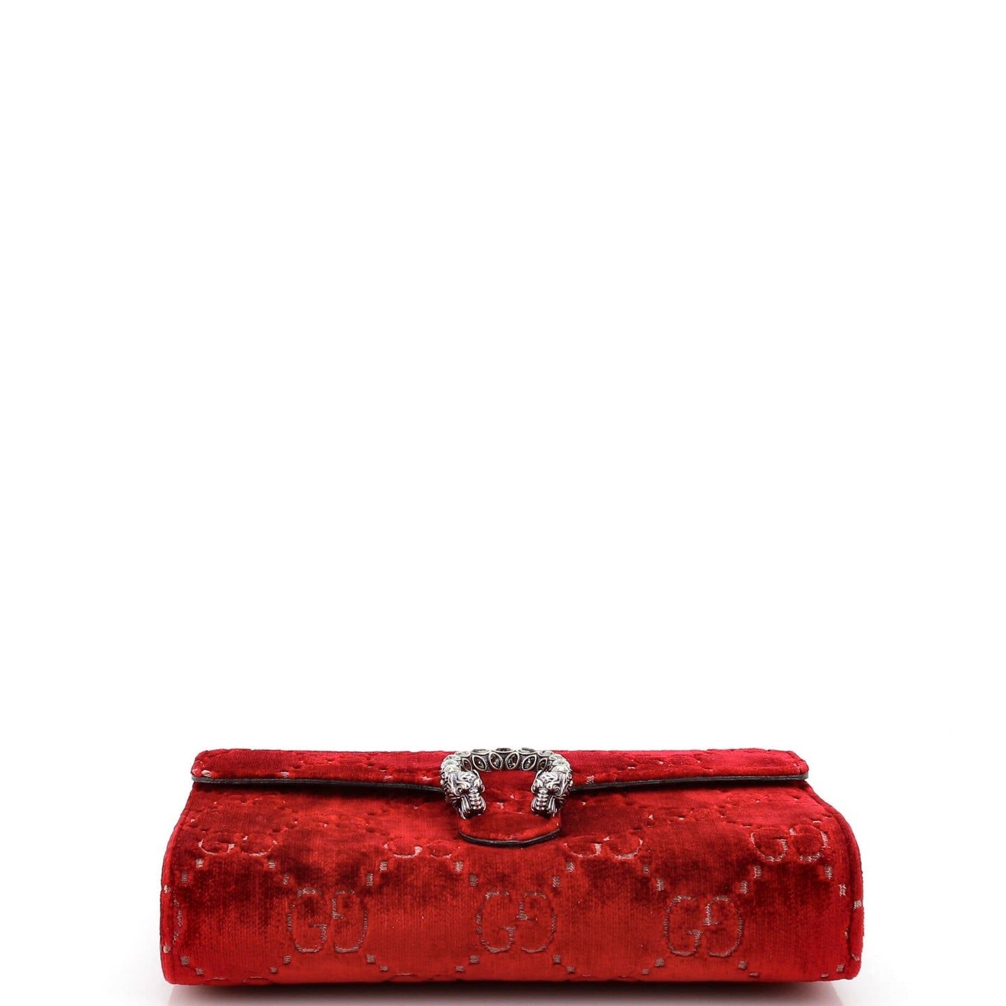 Dionysus Chain Wallet GG Velvet Small