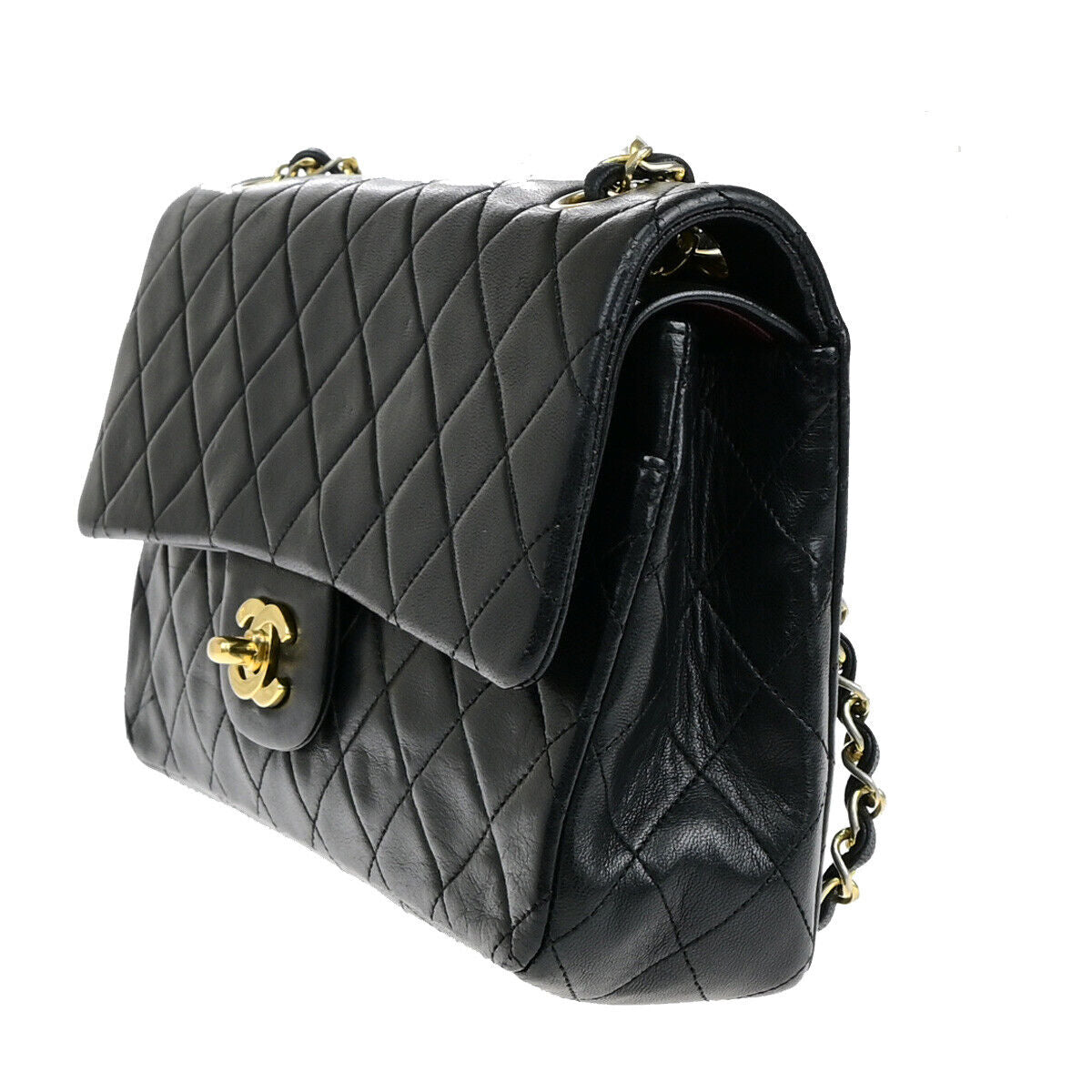 Chanel Classic Flap Bag Medium Lambskin Leather