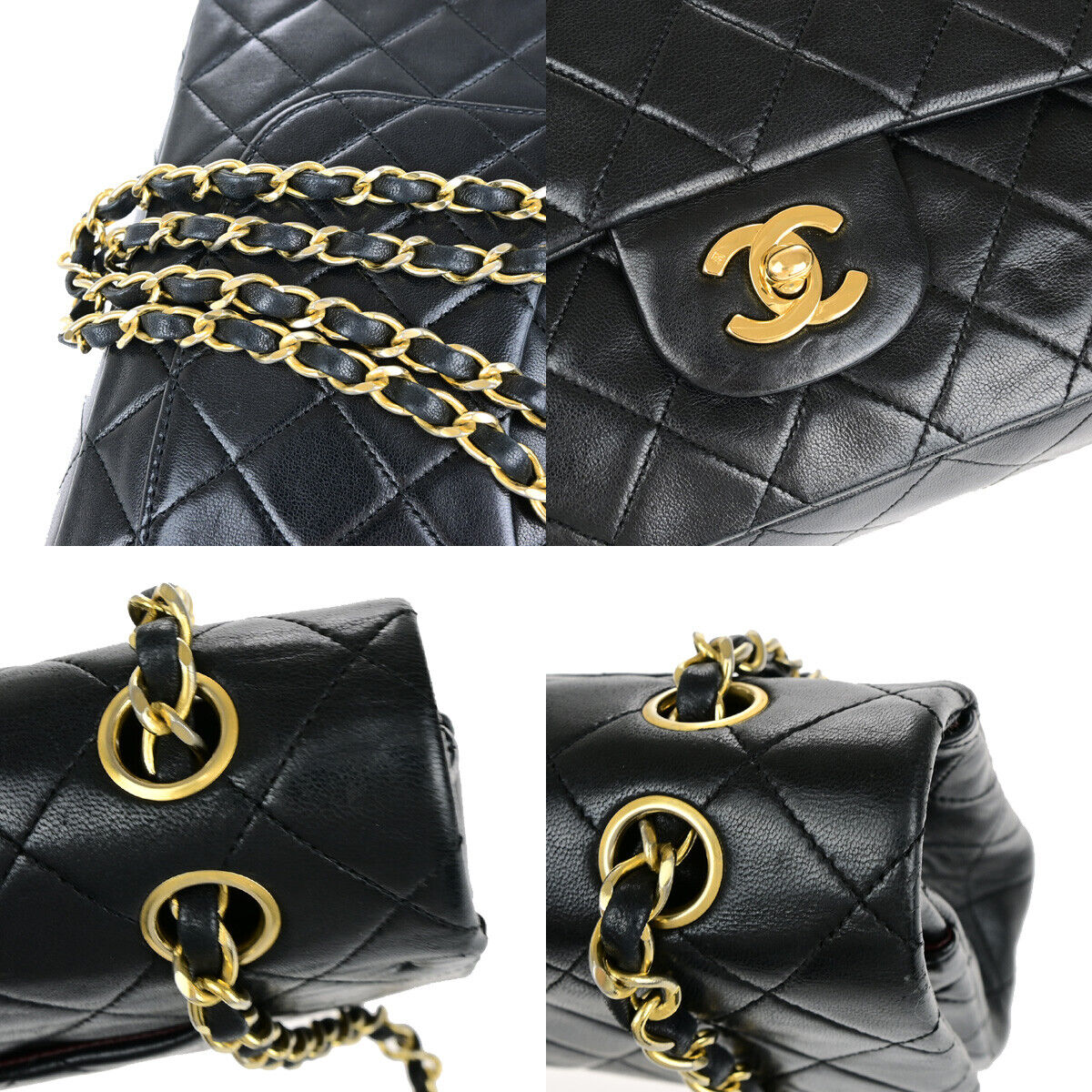 Chanel Classic Flap Bag Medium Lambskin Leather