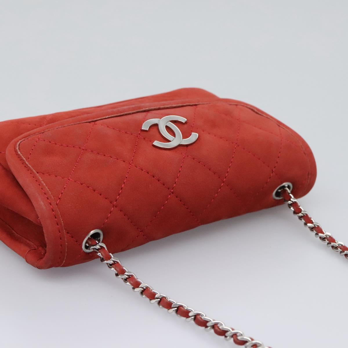 Chanel Timeless Suede Shoulder Bag with  Card