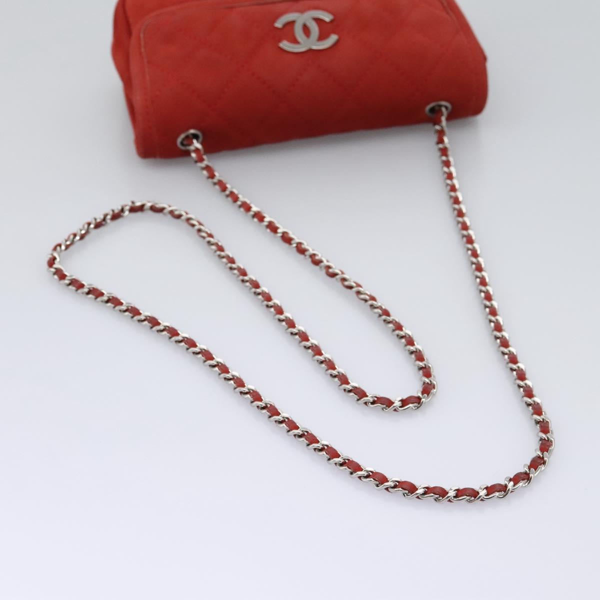 Chanel Timeless Suede Shoulder Bag with  Card