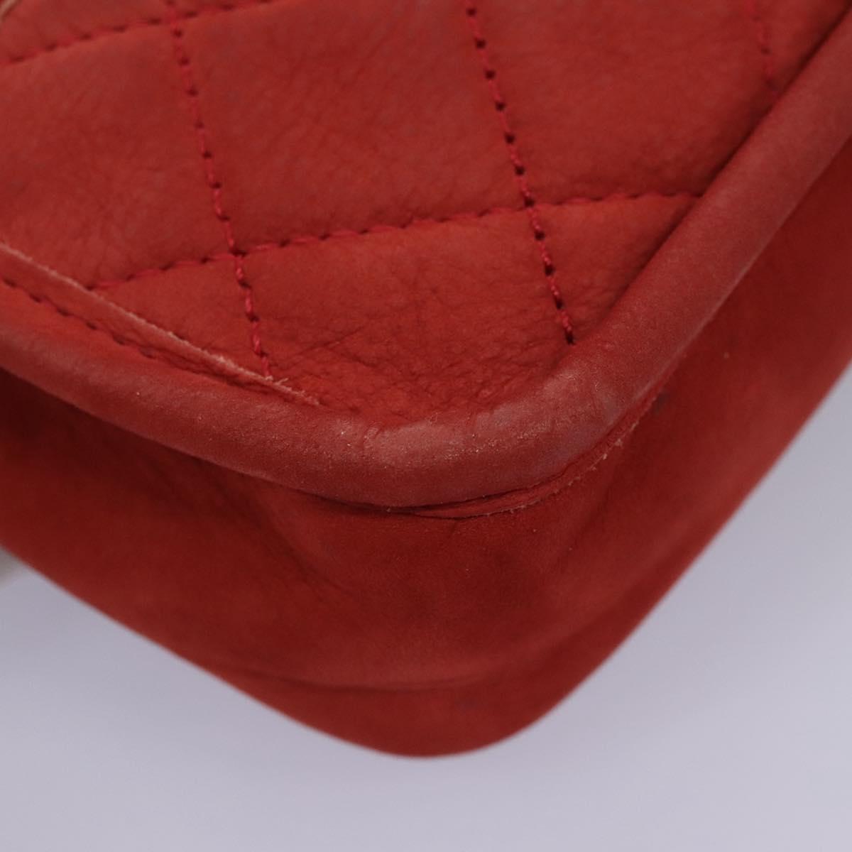Chanel Timeless Suede Shoulder Bag with  Card