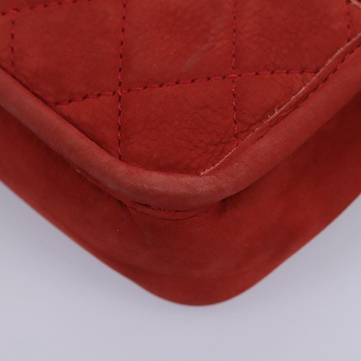 Chanel Timeless Suede Shoulder Bag with  Card