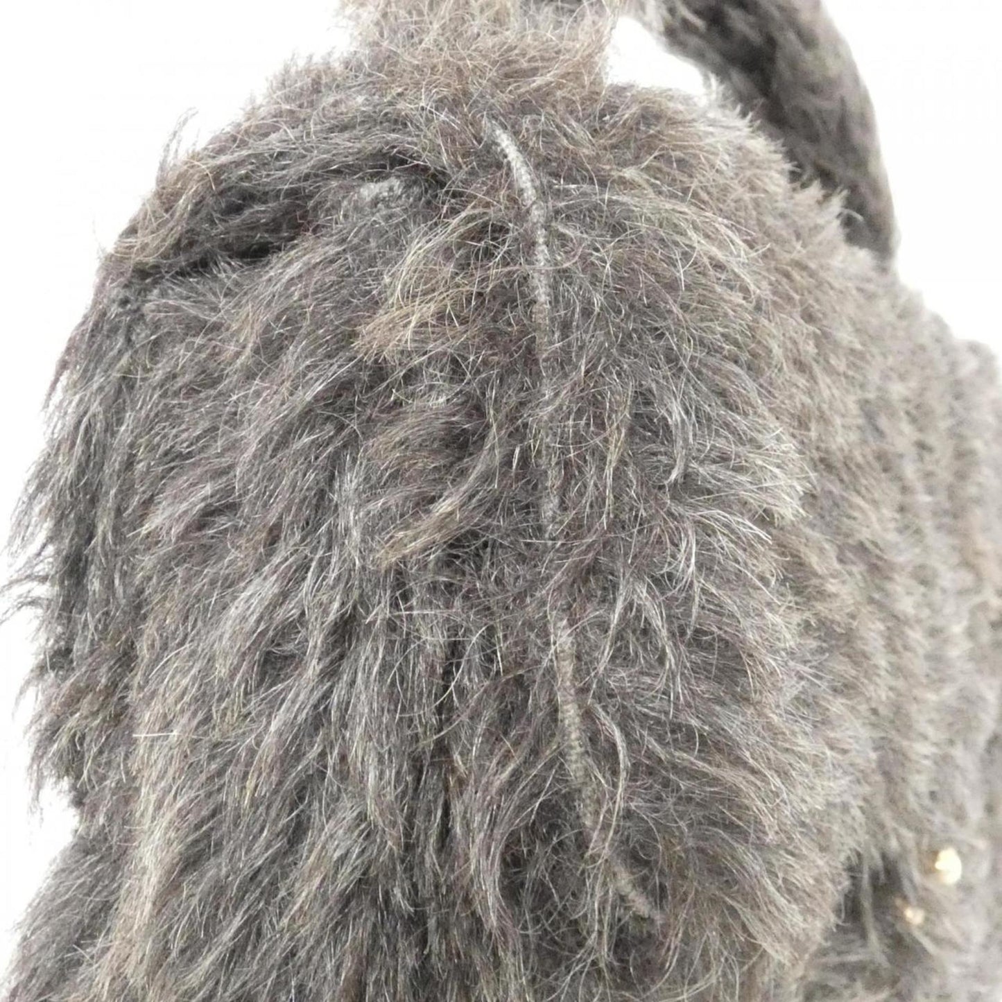 Chanel Fur Handle Bag with  Card