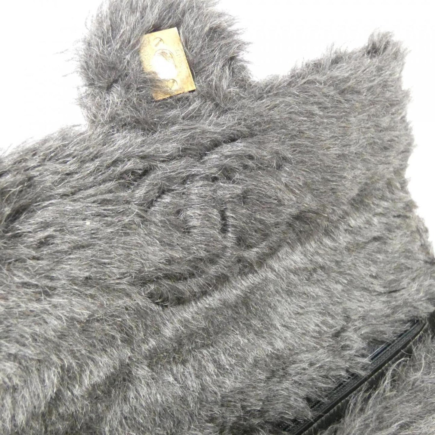 Chanel Fur Handle Bag with  Card
