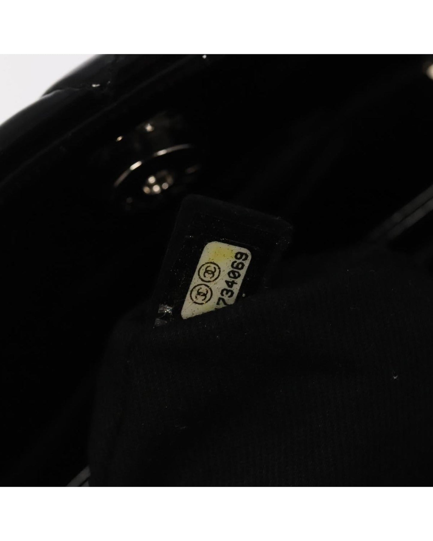 CHANEL Matelasse Chain Shoulder Bag with Enamel Finish and CC Logo