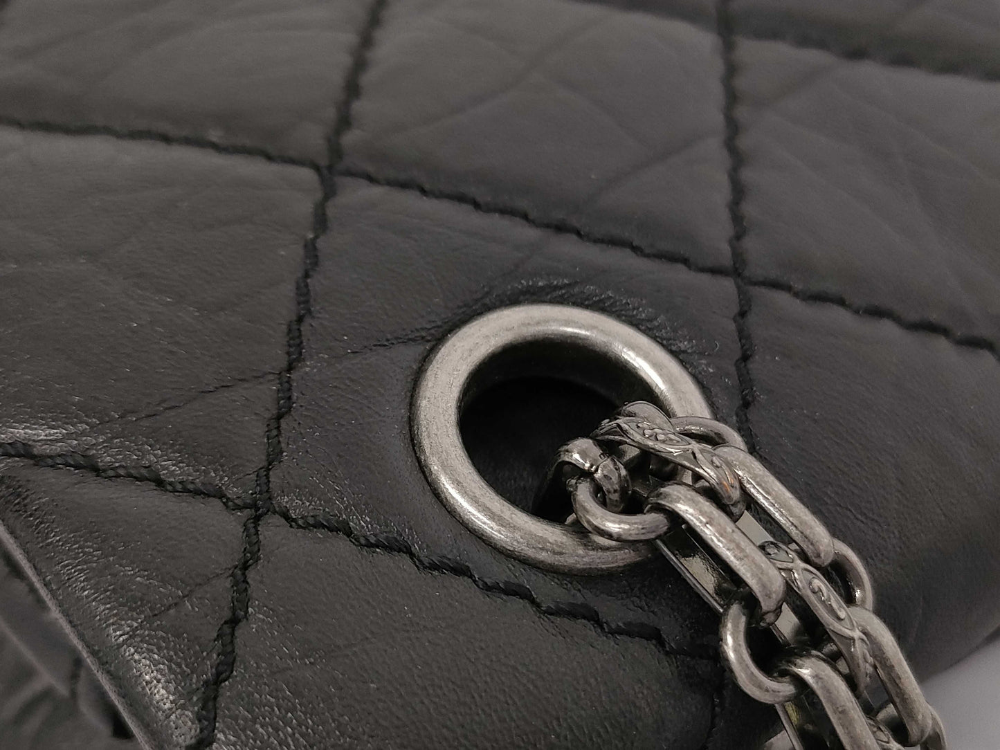 Chanel Luxurious Leather Cross-body Bag with Dust Bag