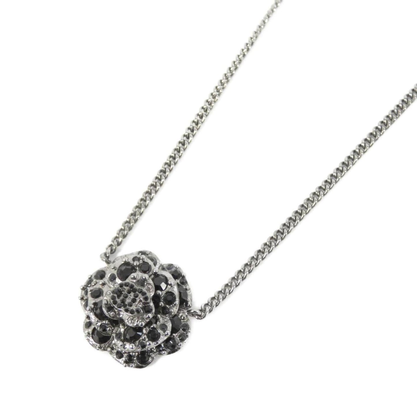 Chanel Camellia Metal Brooch with Box and Dust Bag