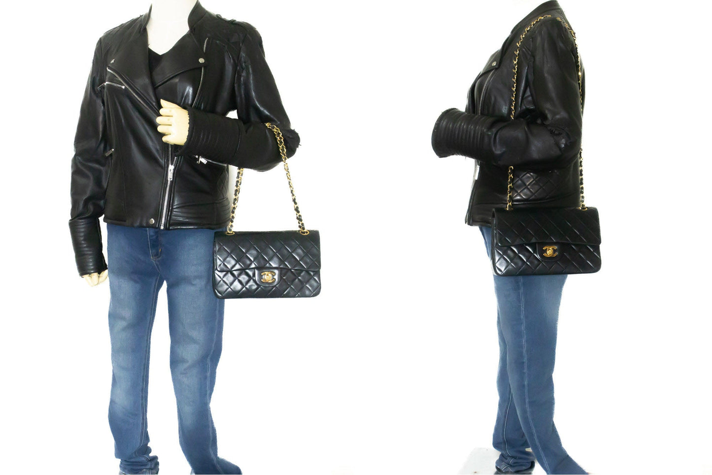 Chanel Classic Flap Bag Medium Quilted Leather