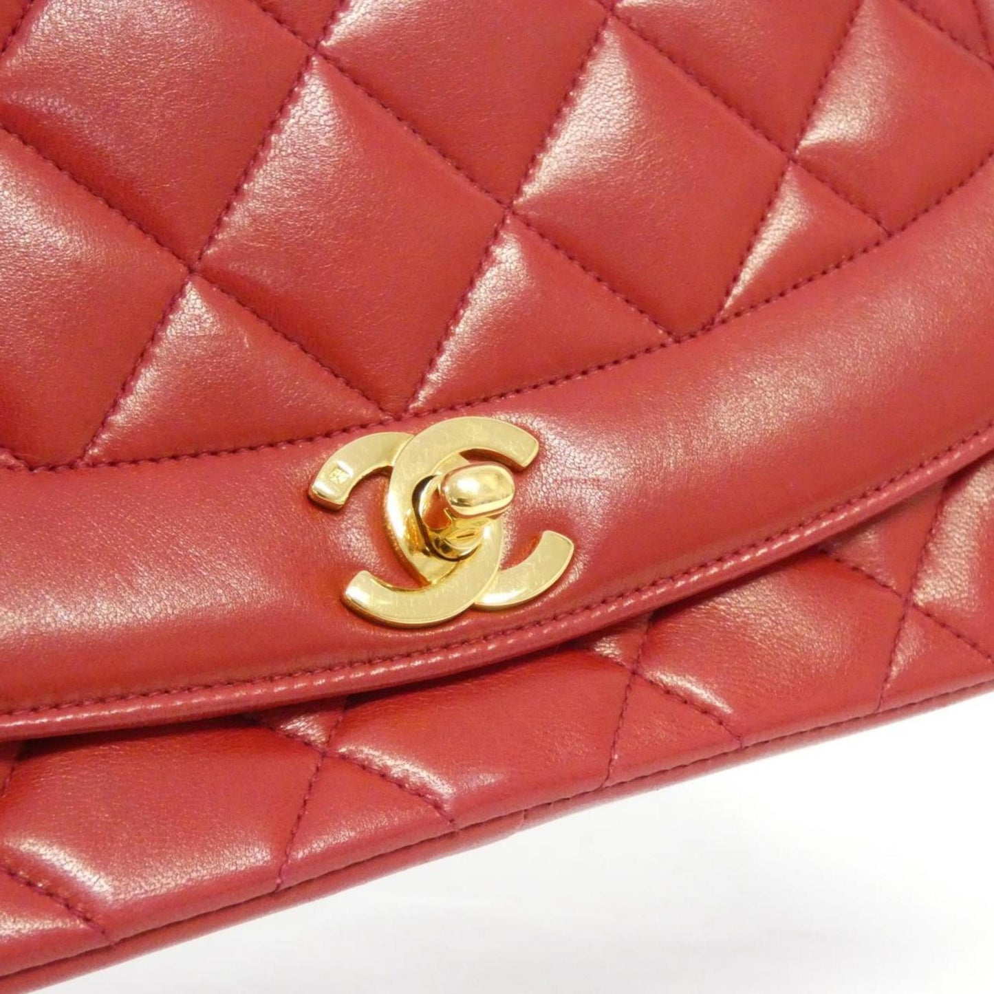 Chanel Chanel Quilted Lambskin Shoulder Bag