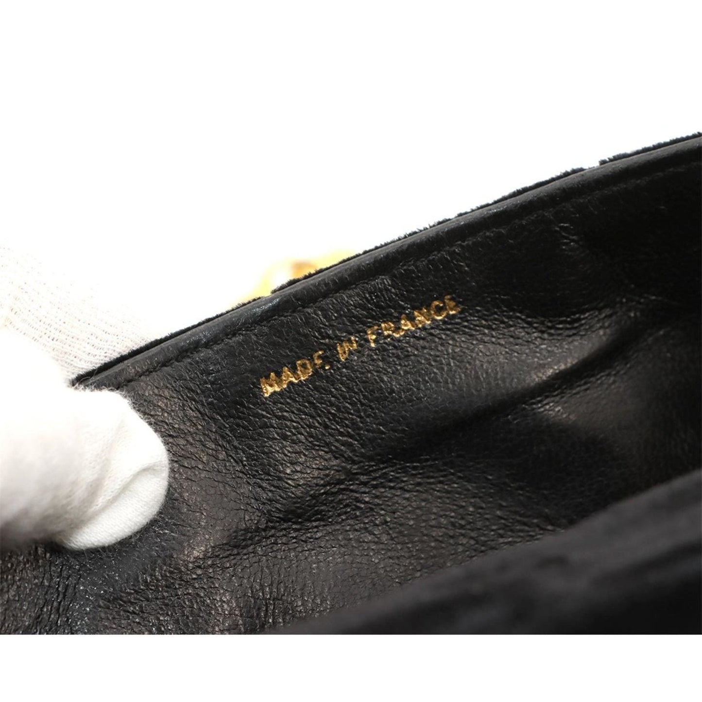 Chanel Velvet Quilted Shoulder Bag