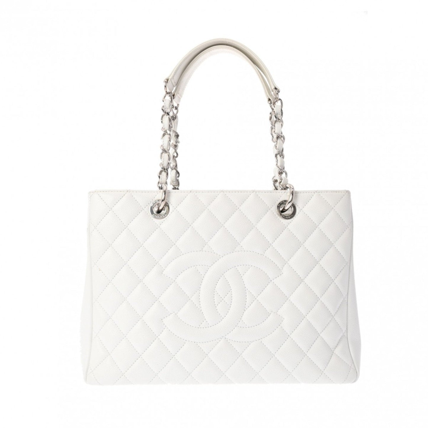 Chanel Grand Shopping Leather Tote with Dust Bag and  Card