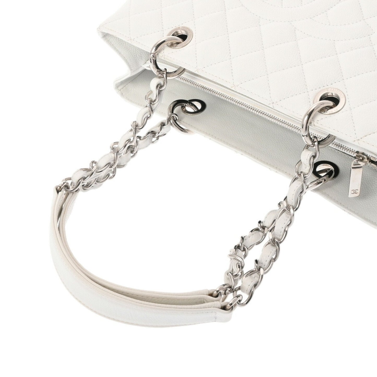 Chanel Grand Shopping Leather Tote with Dust Bag and  Card
