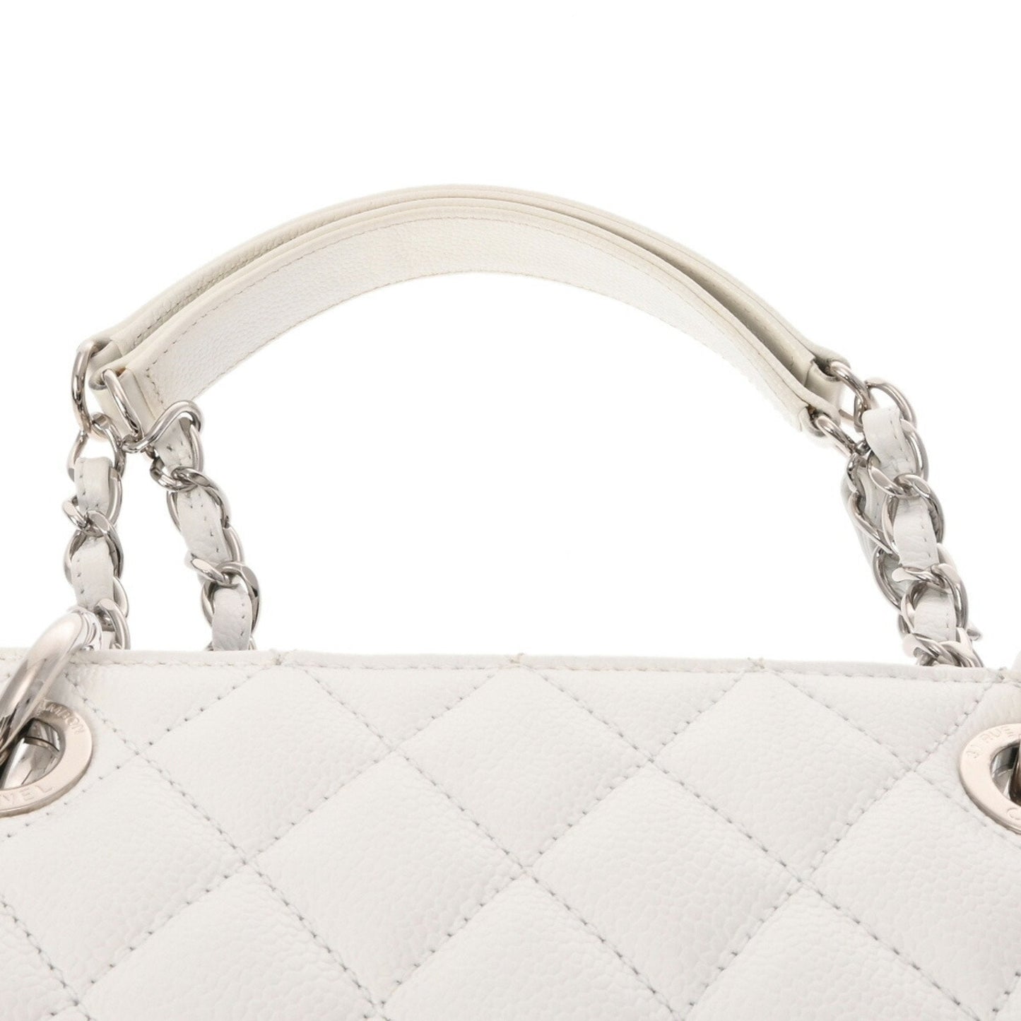 Chanel Grand Shopping Leather Tote with Dust Bag and  Card