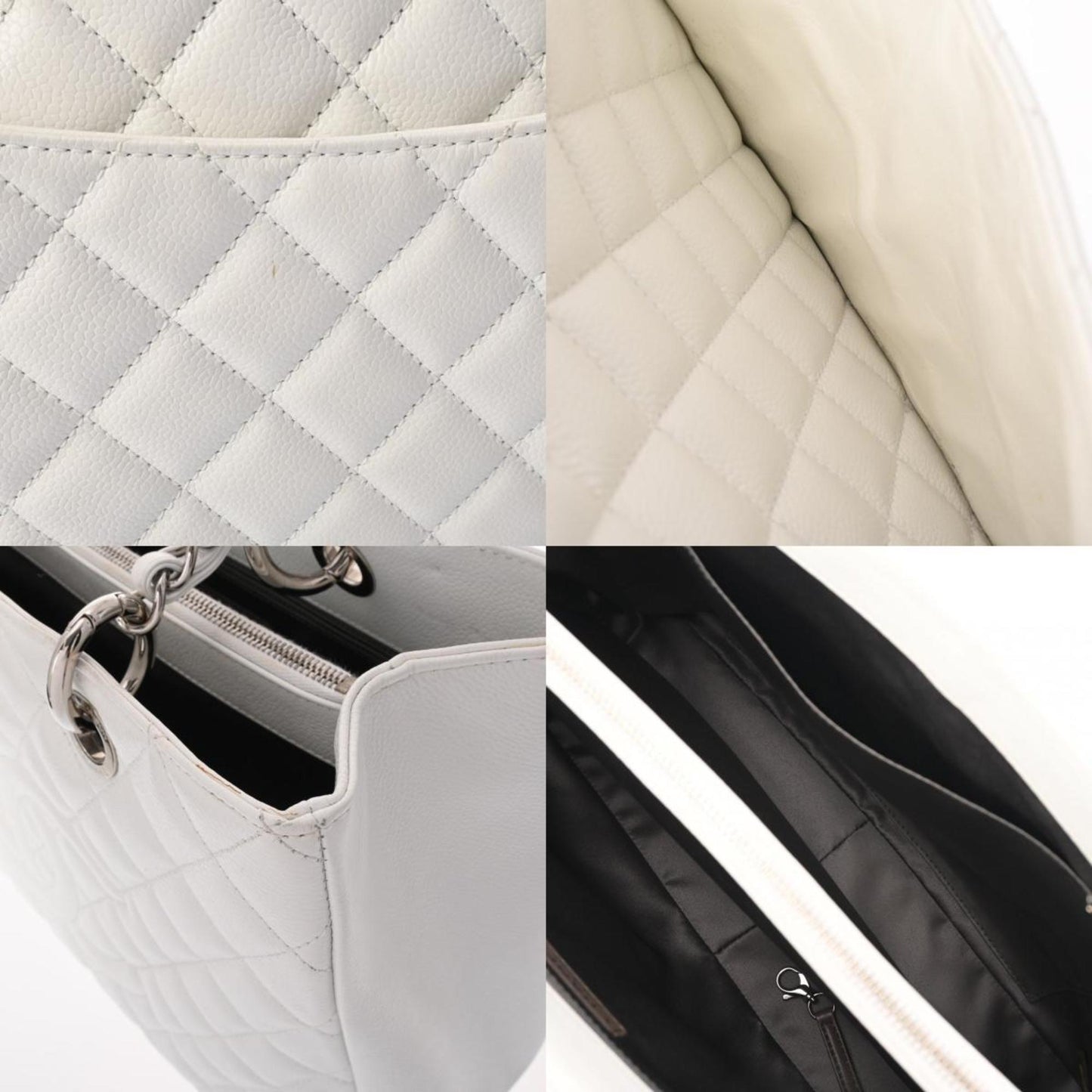 Chanel Grand Shopping Leather Tote with Dust Bag and  Card