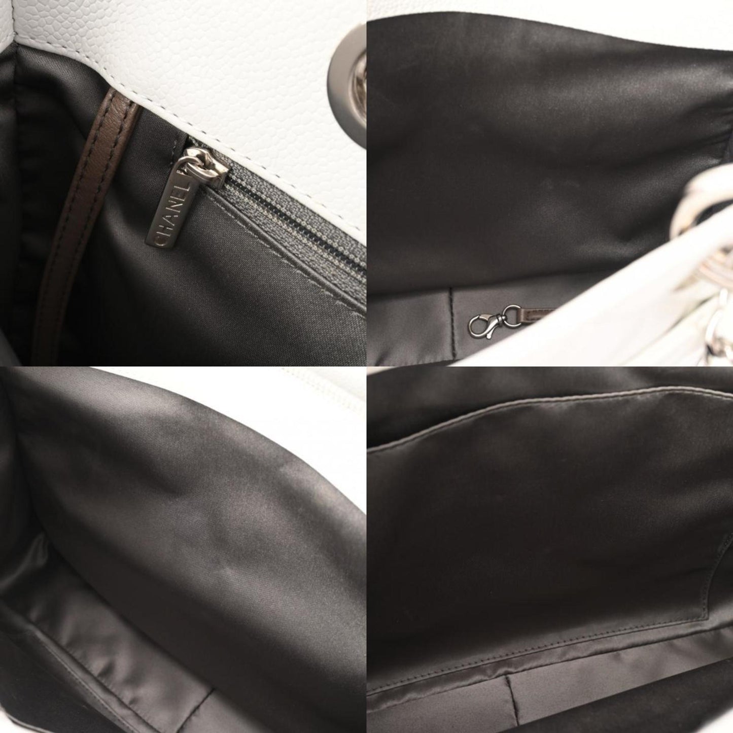 Chanel Grand Shopping Leather Tote with Dust Bag and  Card