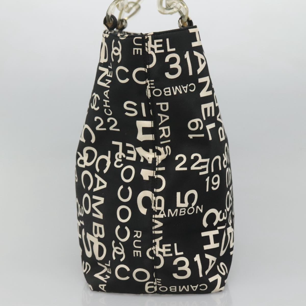 Chanel Cambon Canvas Tote Bag with  Card