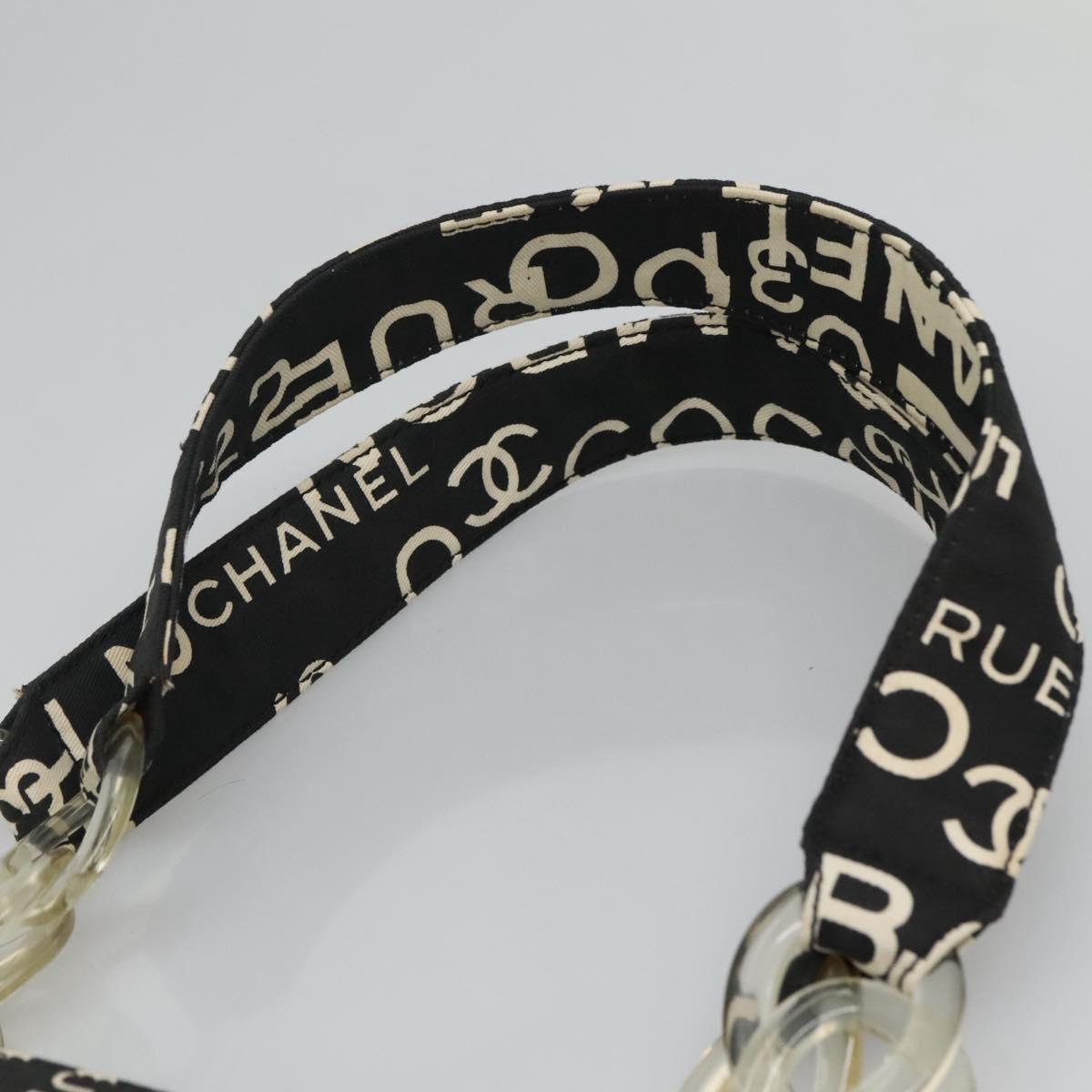 Chanel Cambon Canvas Tote Bag with  Card