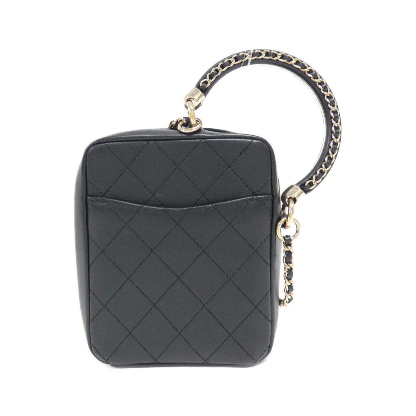 Chanel Chanel Quilted Lambskin Leather Shoulder Bag