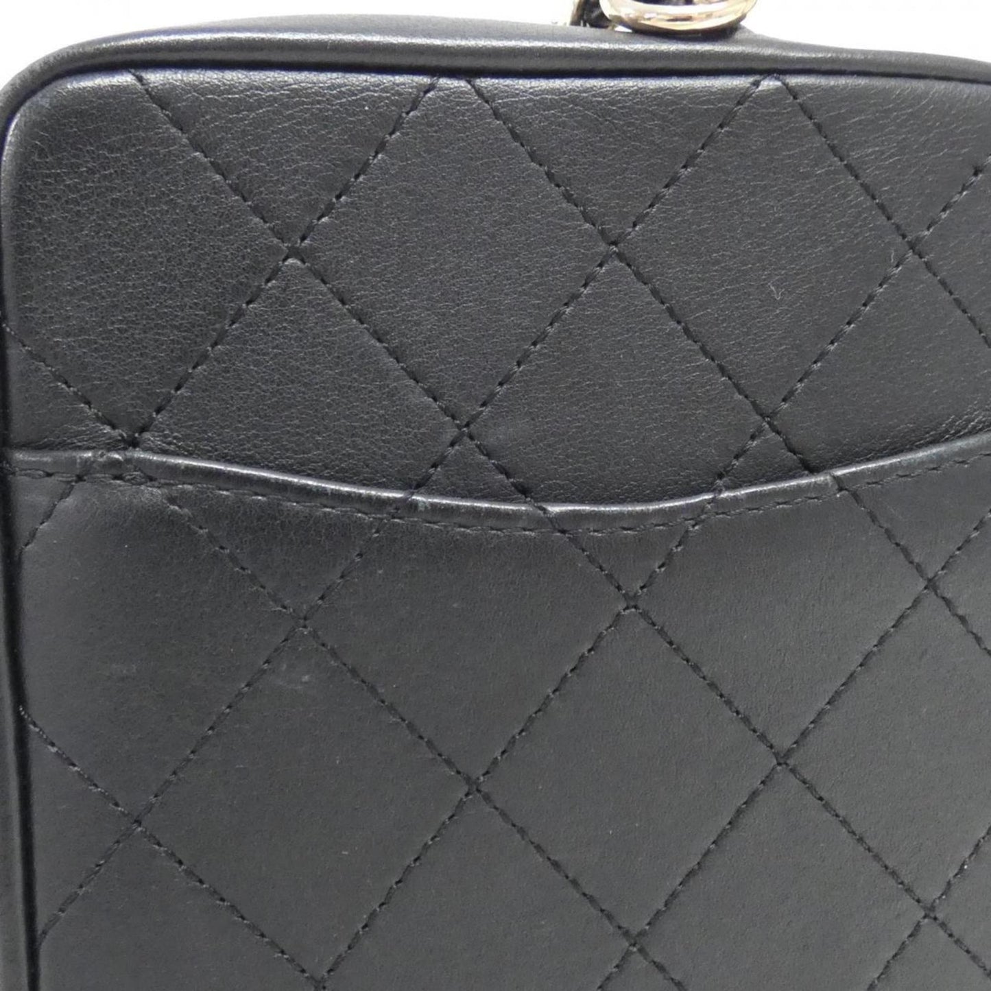 Chanel Chanel Quilted Lambskin Leather Shoulder Bag