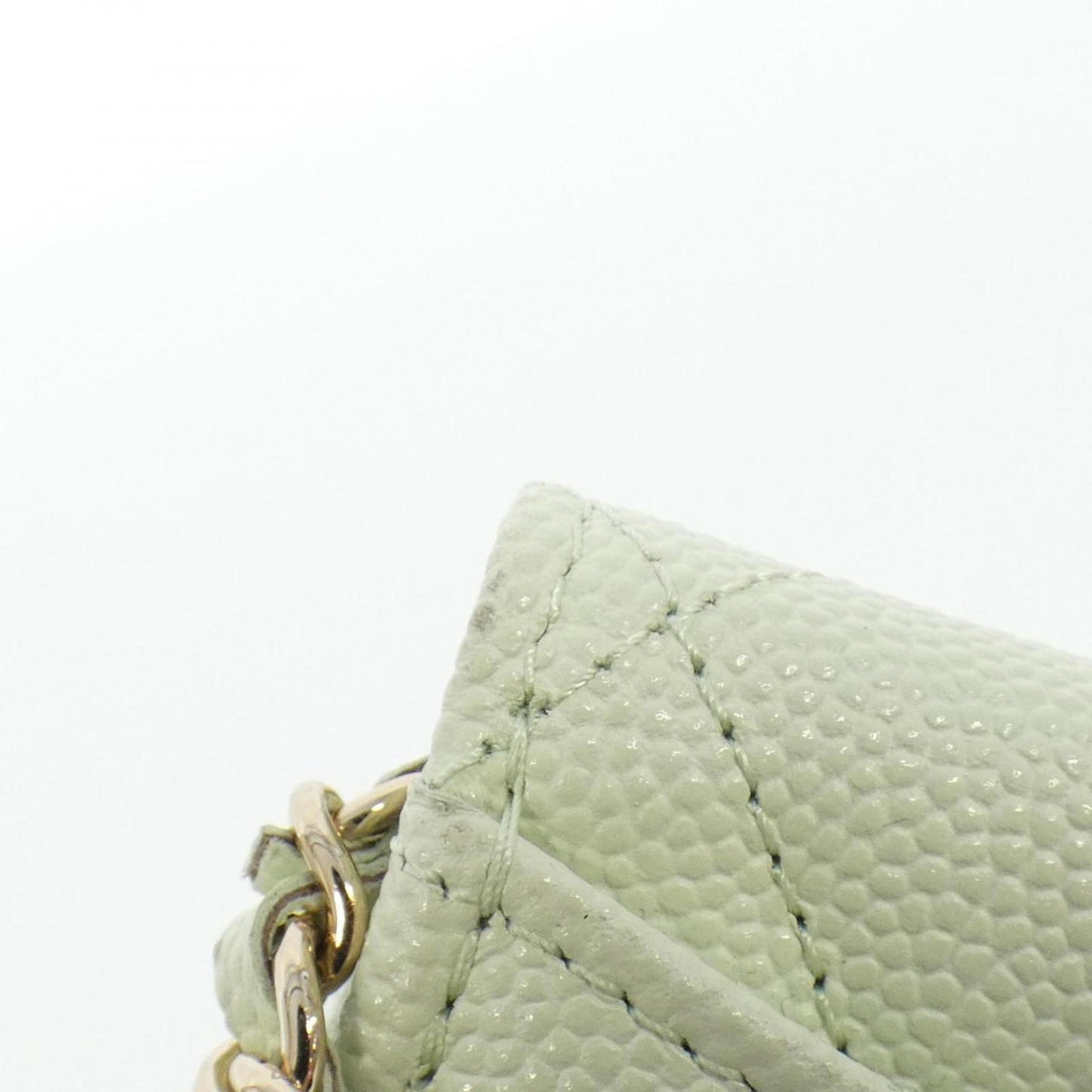 Chanel Leather Card Holder with Dust Bag and  Card