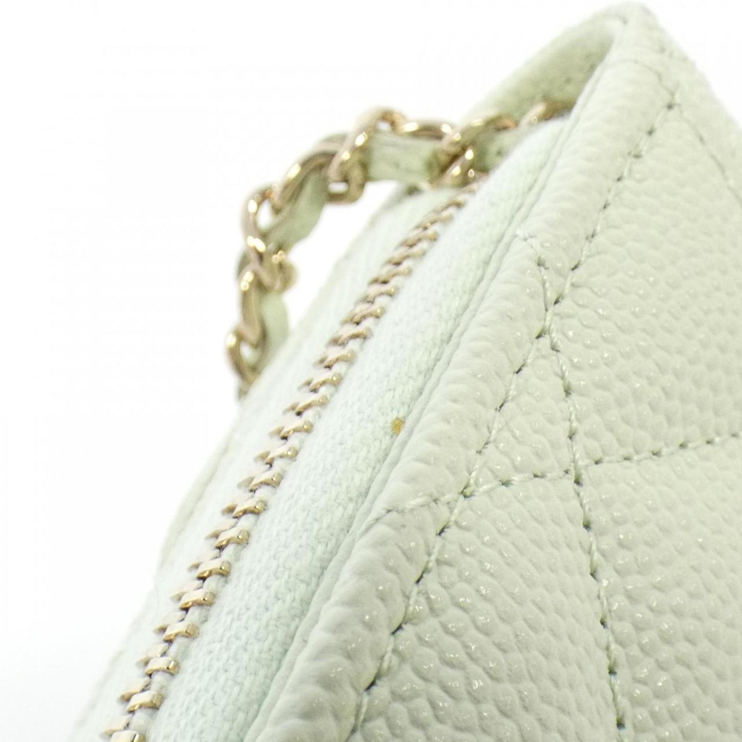 Chanel Leather Card Holder with Dust Bag and  Card