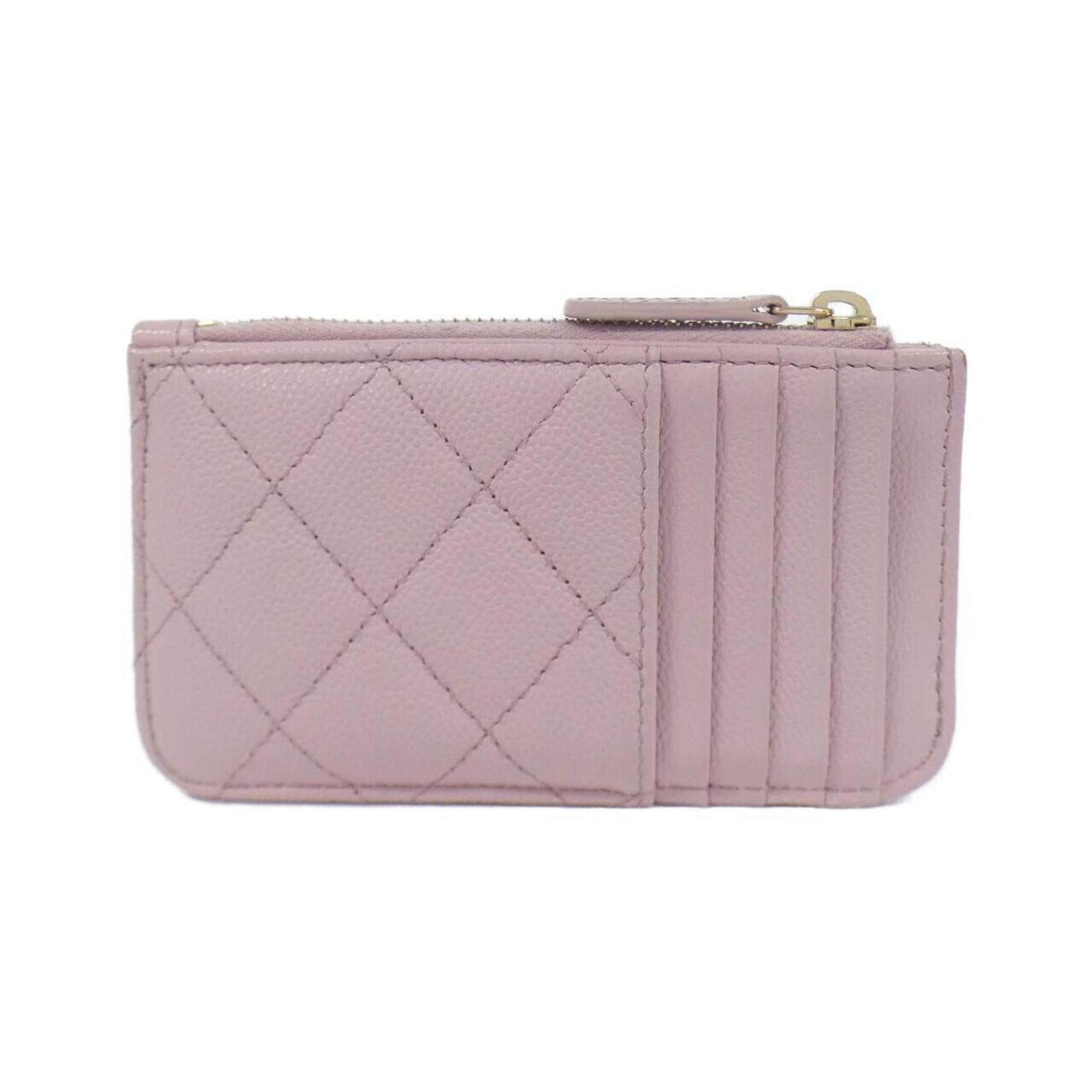 Chanel Leather Wallet with Box and Dust Bag Good Condition