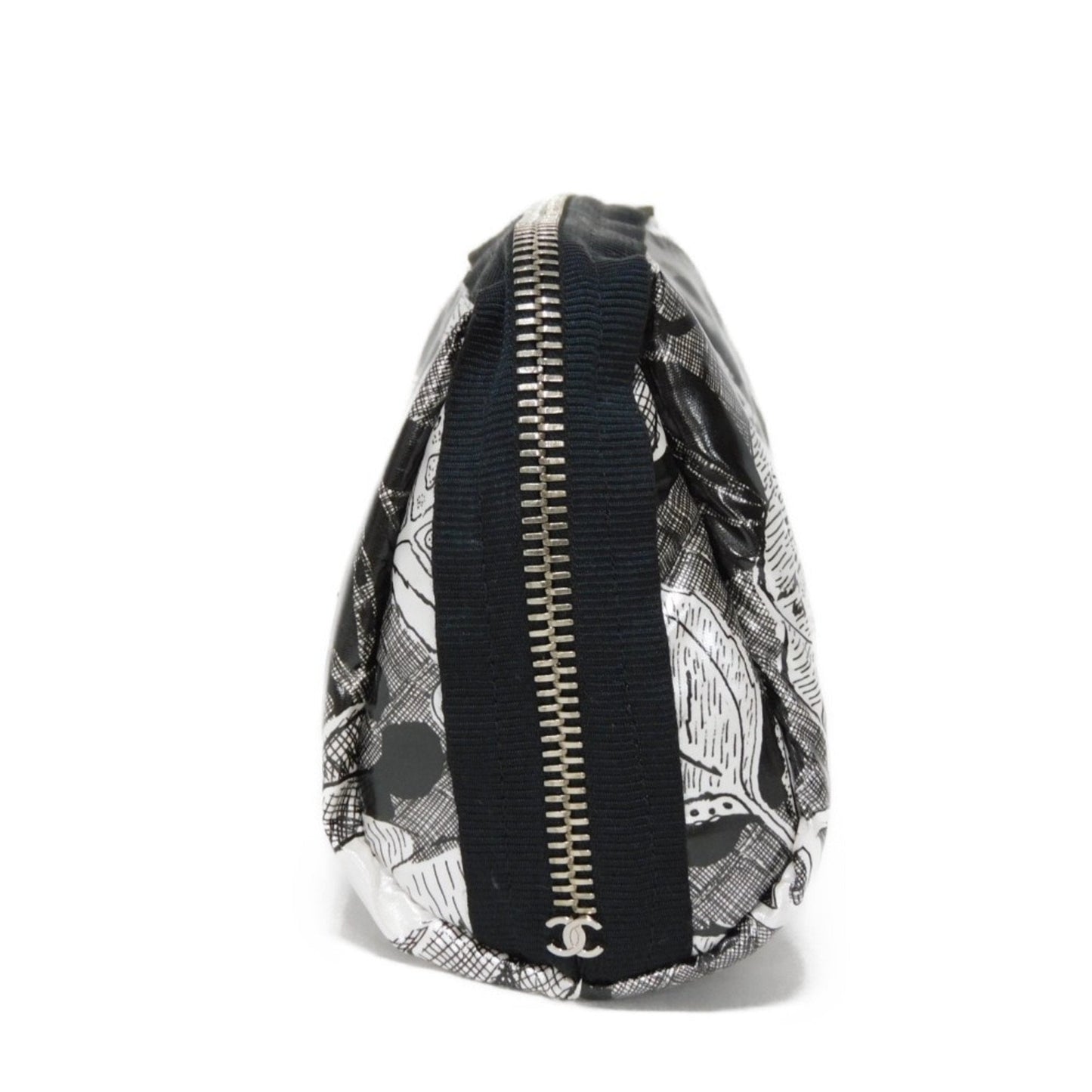 Chanel Camellia Synthetic Handbag with Metal Fittings