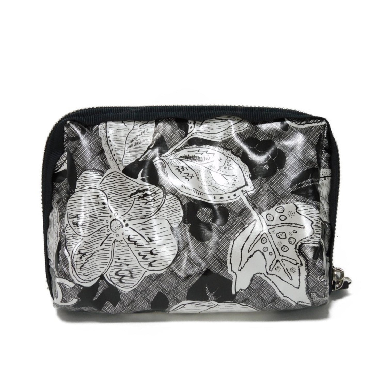 Chanel Camellia Synthetic Handbag with Metal Fittings