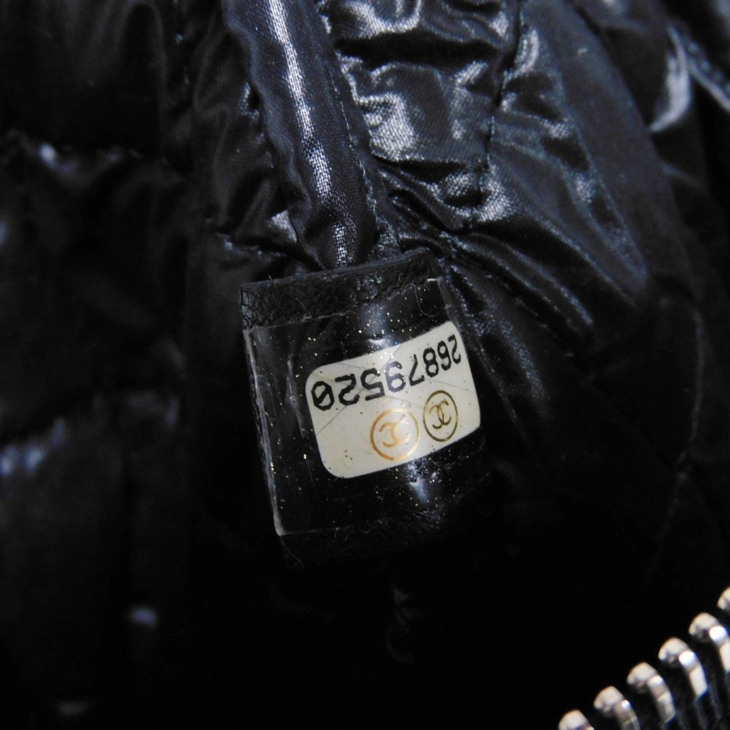 Chanel Camellia Synthetic Handbag with Metal Fittings