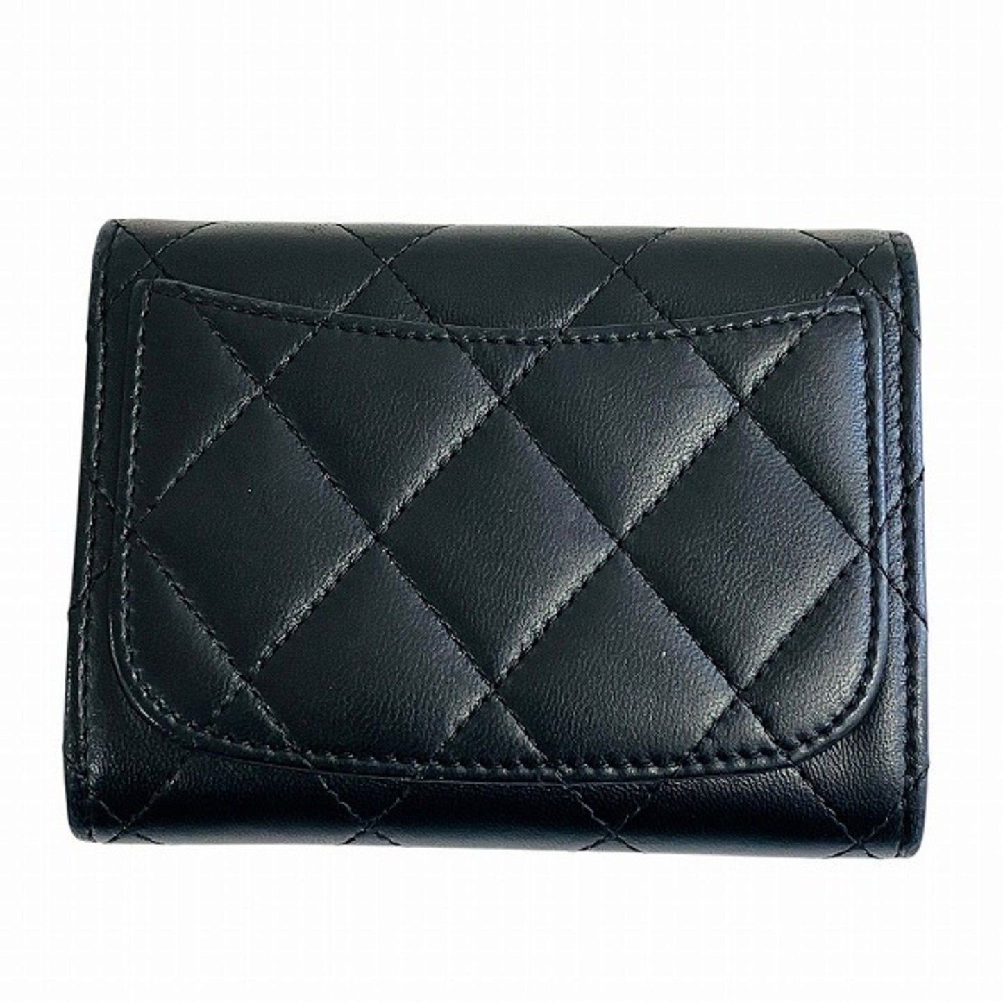 Chanel Leather Wallet with Dust Bag and Manual