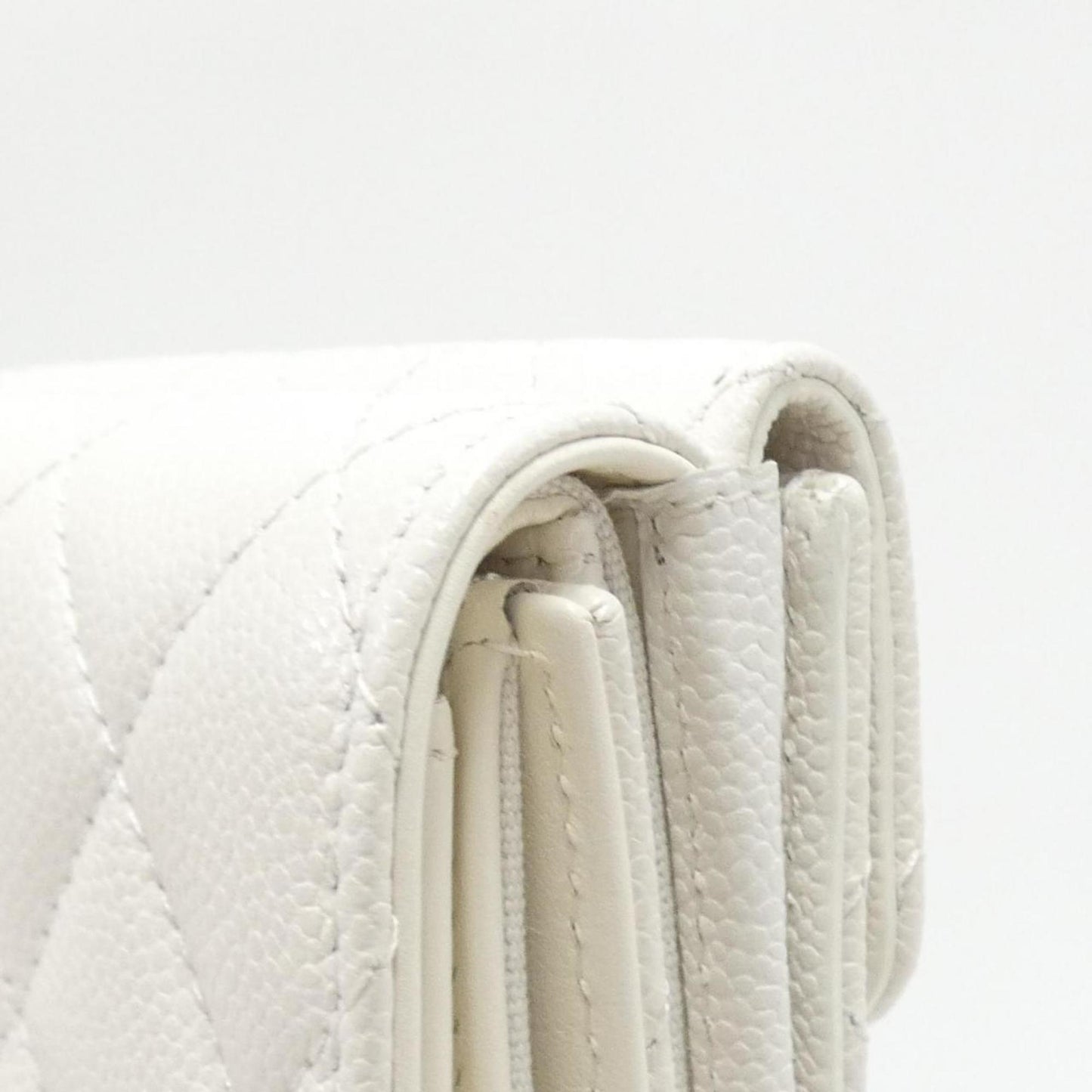 Chanel Timeless Classique Leather Wallet with Box and Dust Bag