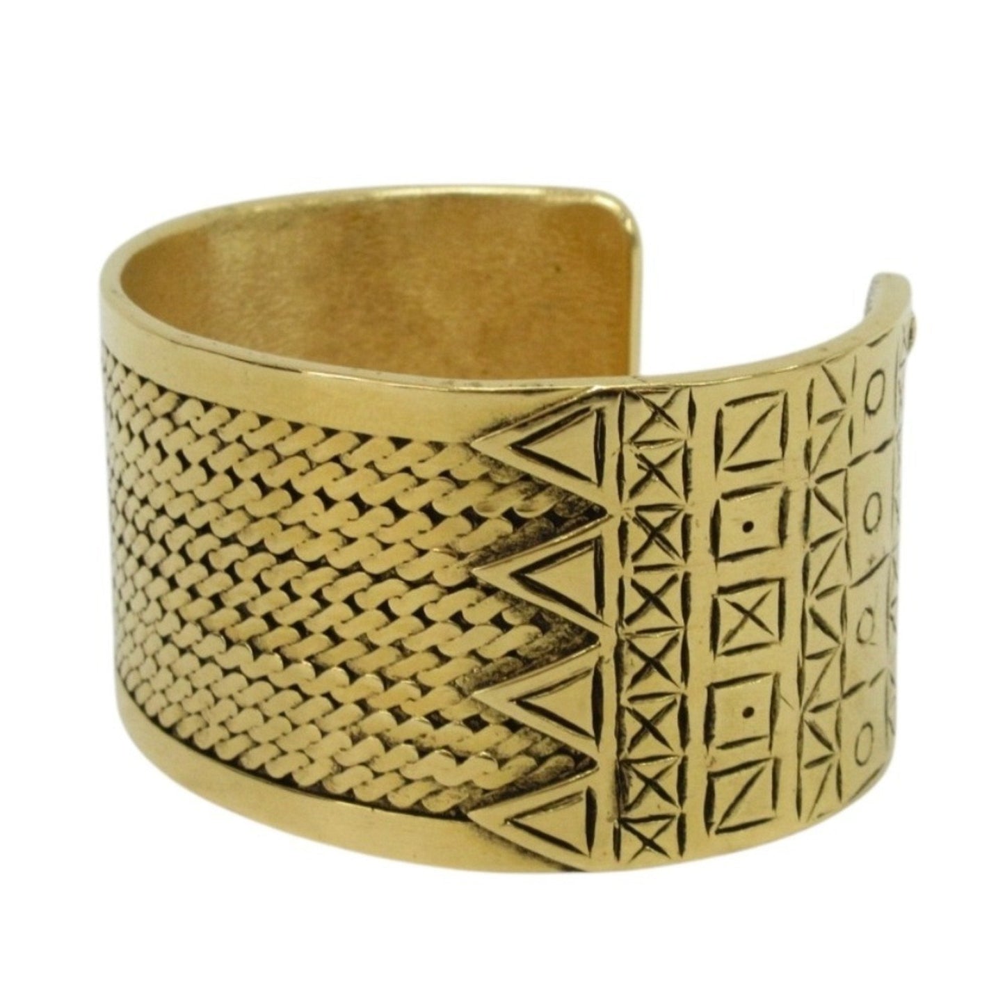Chanel Gold Plated Bracelet with Box and Dust Bag
