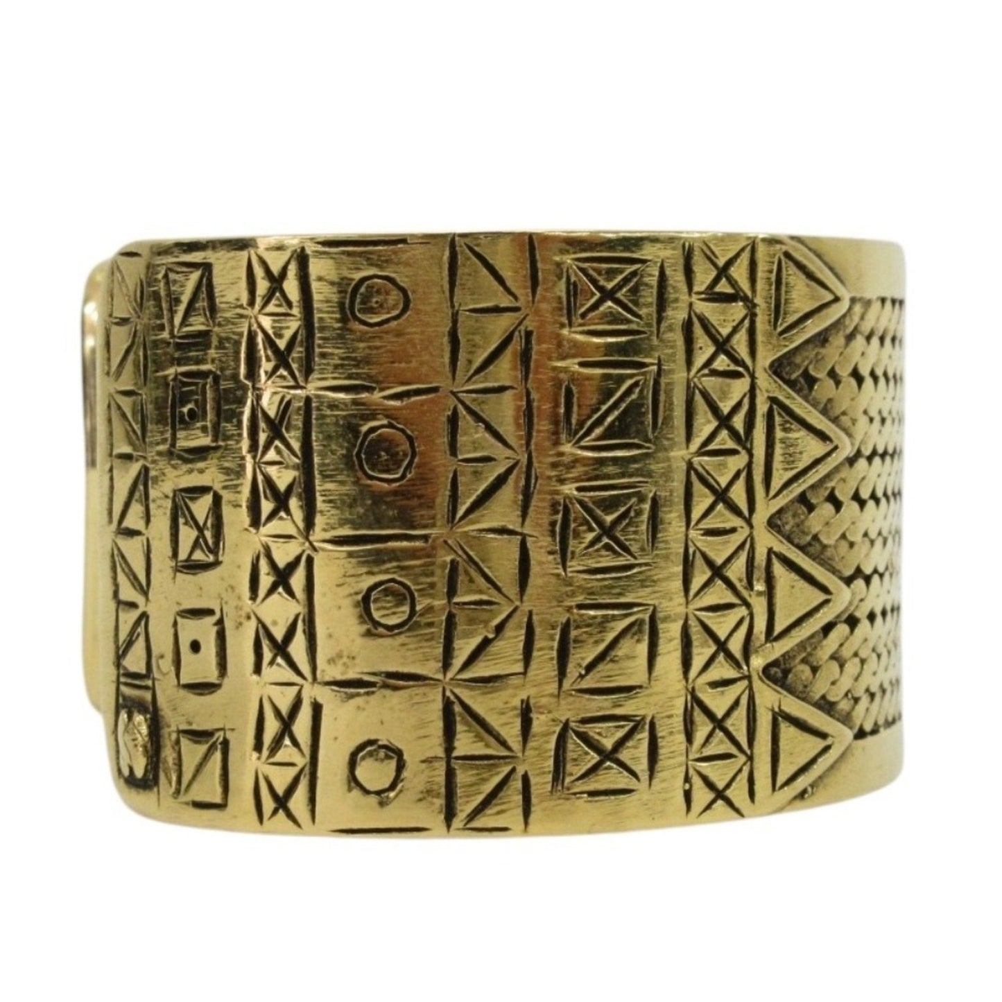 Chanel Gold Plated Bracelet with Box and Dust Bag