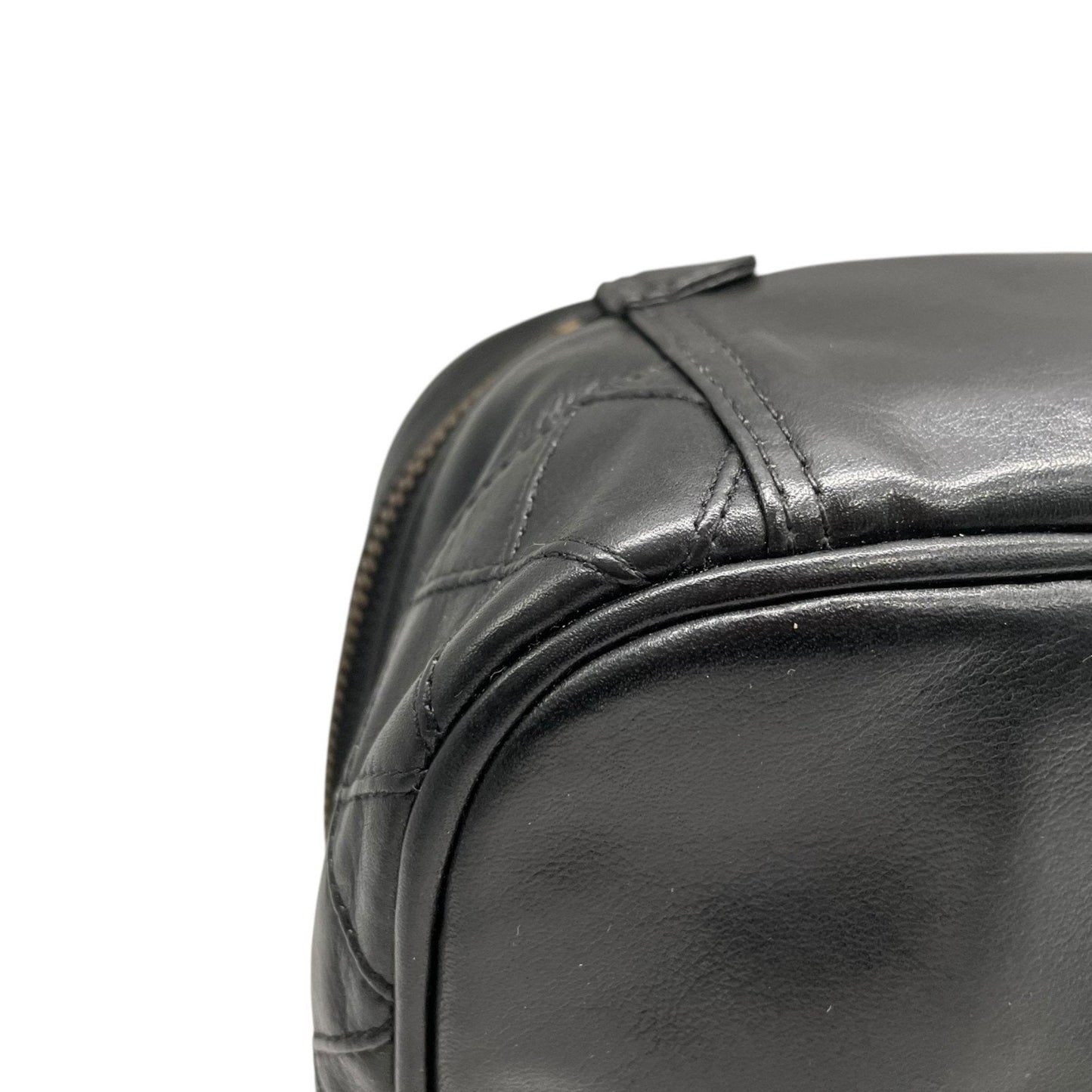 Chanel Leather Vanity Bag with  Card and Italian Craftsmanship