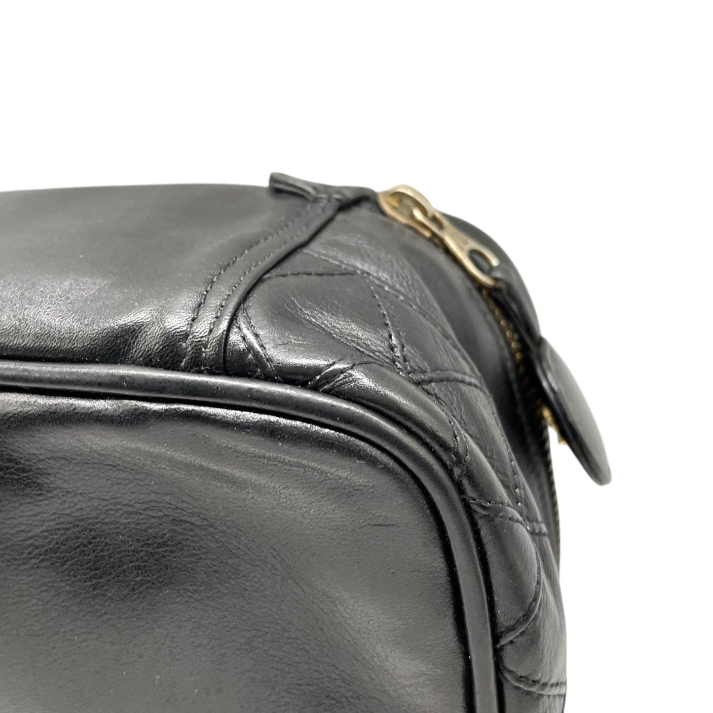 Chanel Leather Vanity Bag with  Card and Italian Craftsmanship