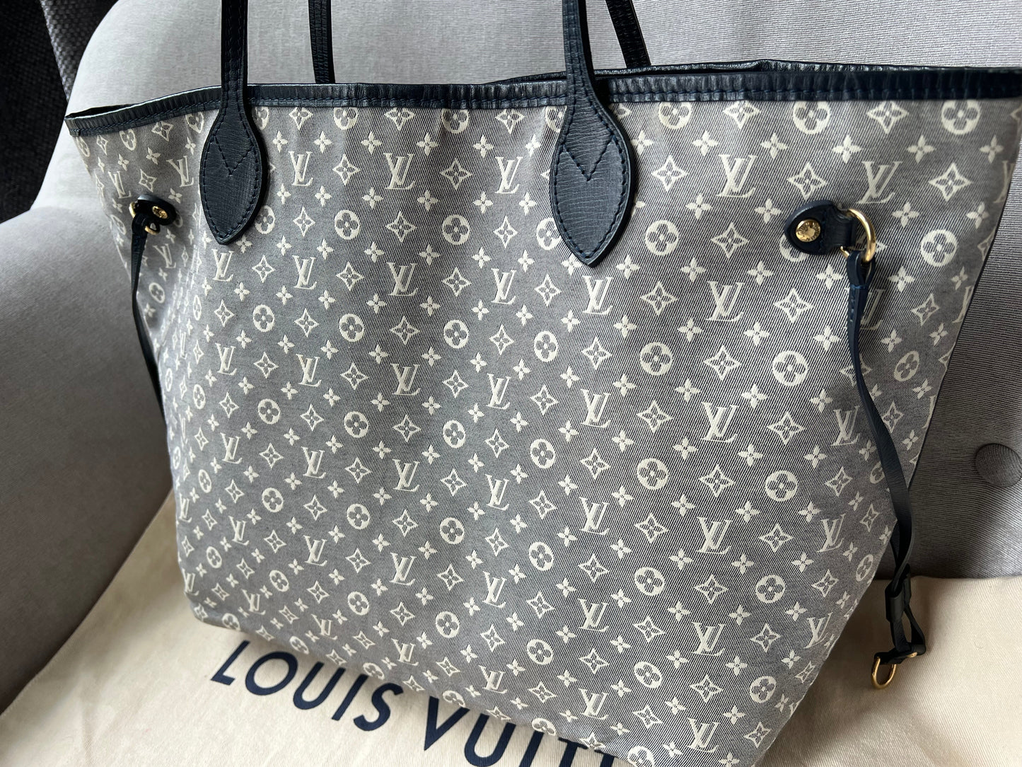 Louis Vuitton Neverfull MM Monogram Idylle Mini Lin