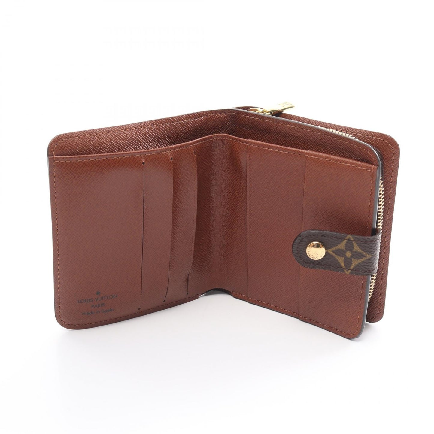 Louis Vuitton Compact Zip Wallet Monogram M61667