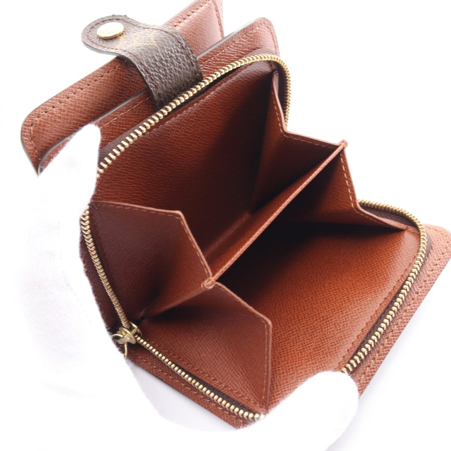Louis Vuitton Compact Zip Wallet Monogram M61667