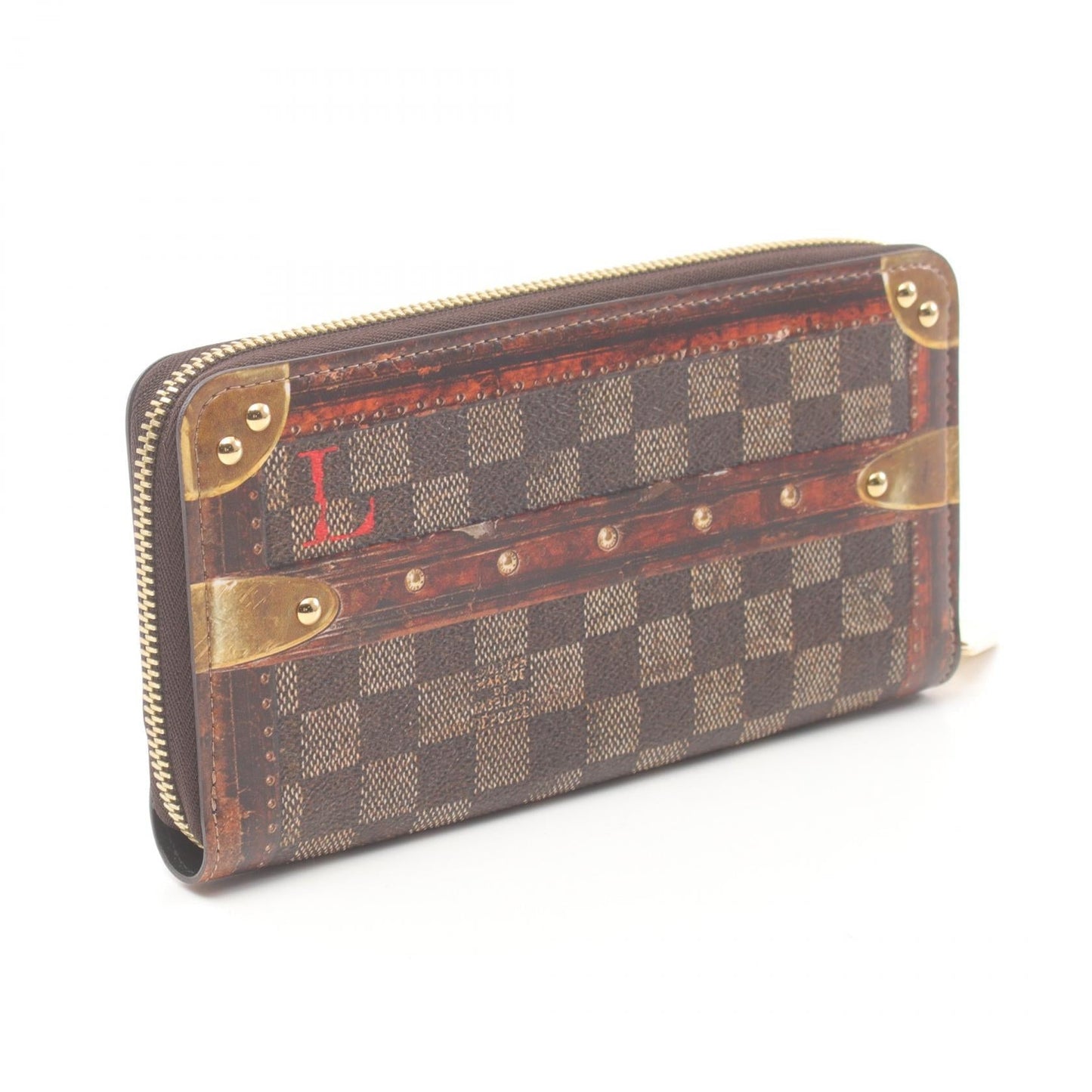 Louis Vuitton Zippy Wallet Trompe L'oeil M63490