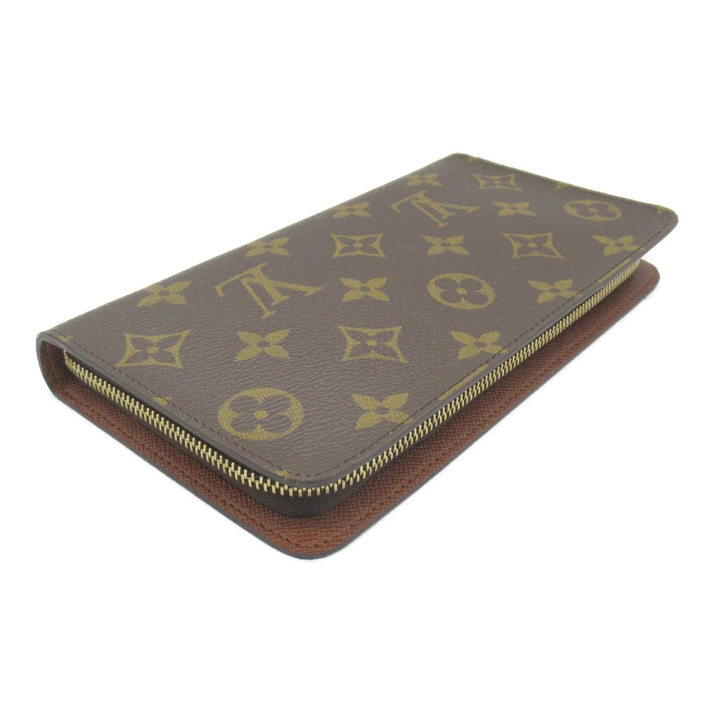 Louis Vuitton Monogram Zip Wallet Brown M61727