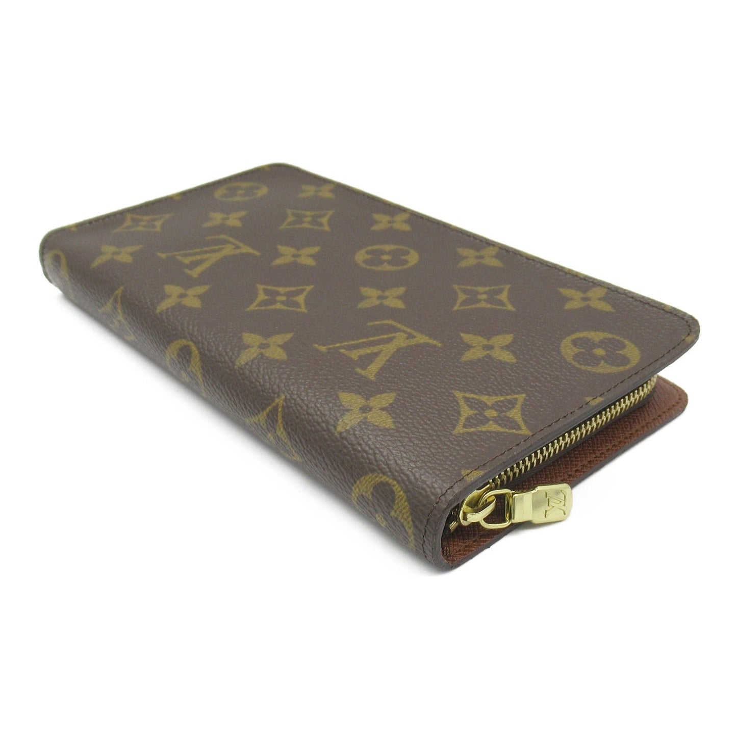 Louis Vuitton Monogram Zip Wallet Brown M61727