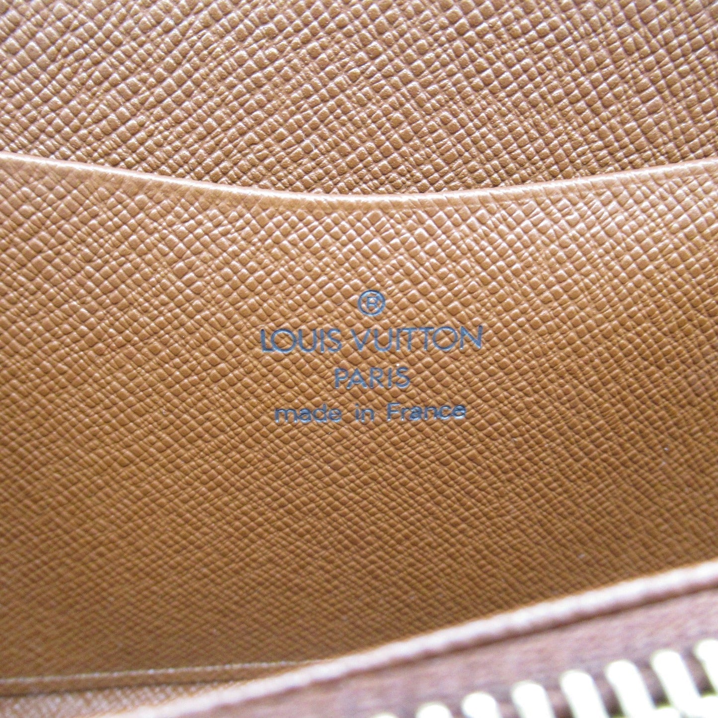 Louis Vuitton Monogram Zip Wallet Brown M61727