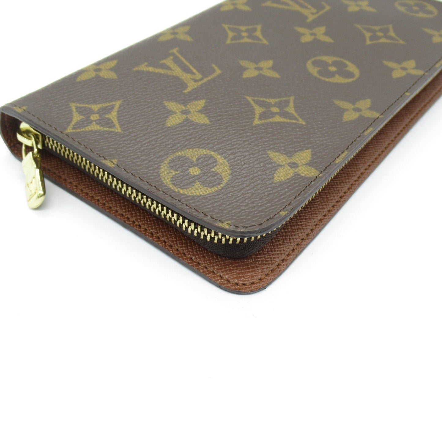 Louis Vuitton Monogram Zip Wallet Brown M61727