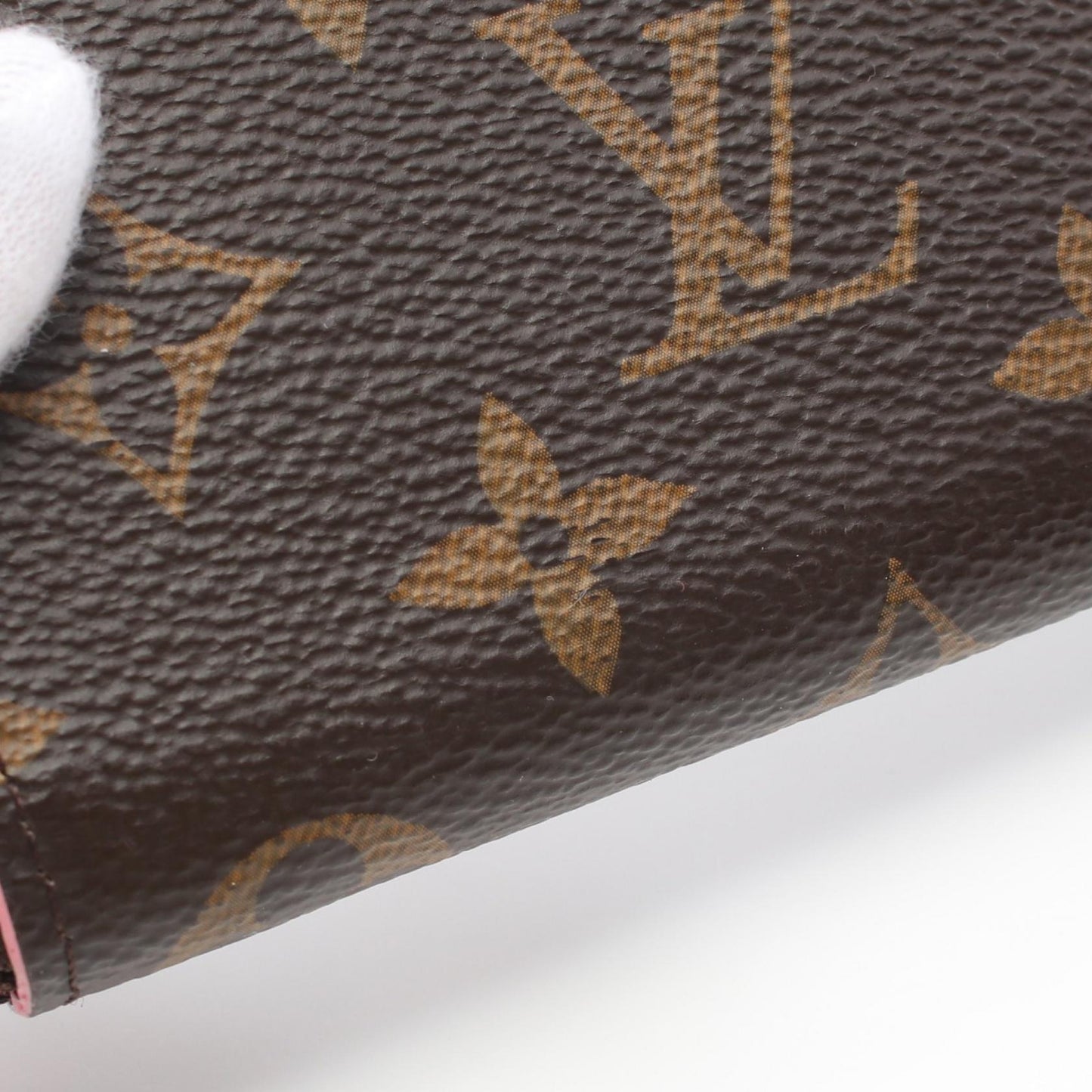 Louis Vuitton Clemence Wallet Monogram Hot Pink M64201
