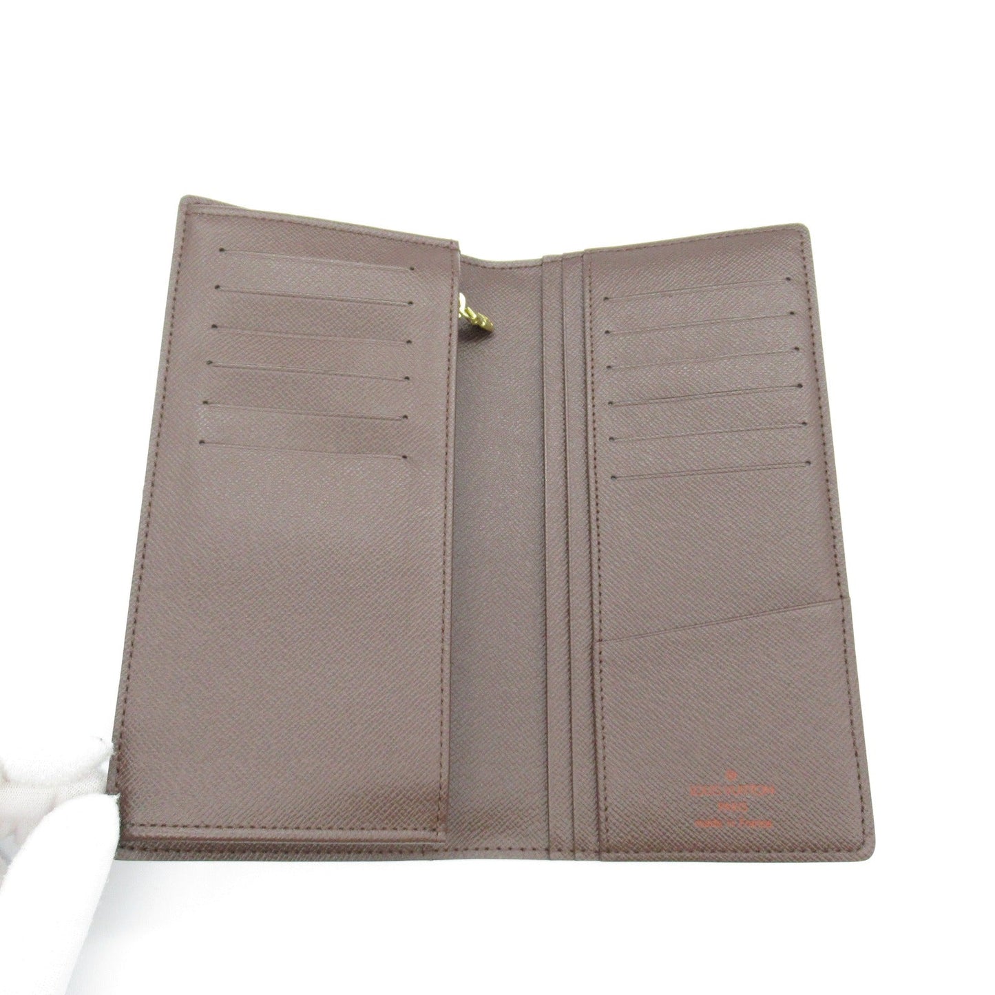 Louis Vuitton Damier Leather Long Wallet N60017