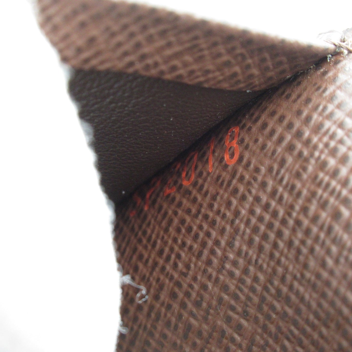 Louis Vuitton Damier Leather Long Wallet N60017