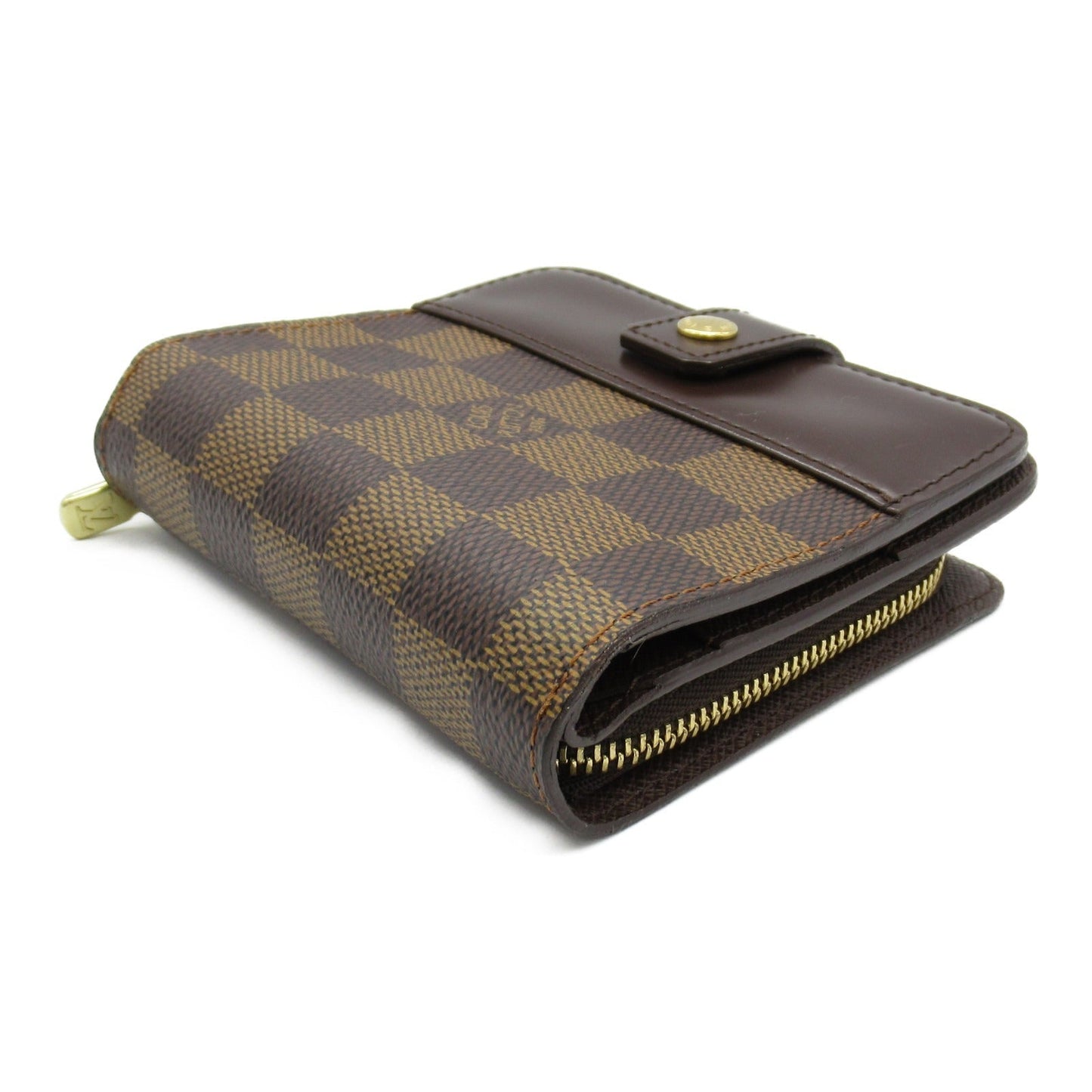 Louis Vuitton Compact Zip Wallet Leather PVC N61668