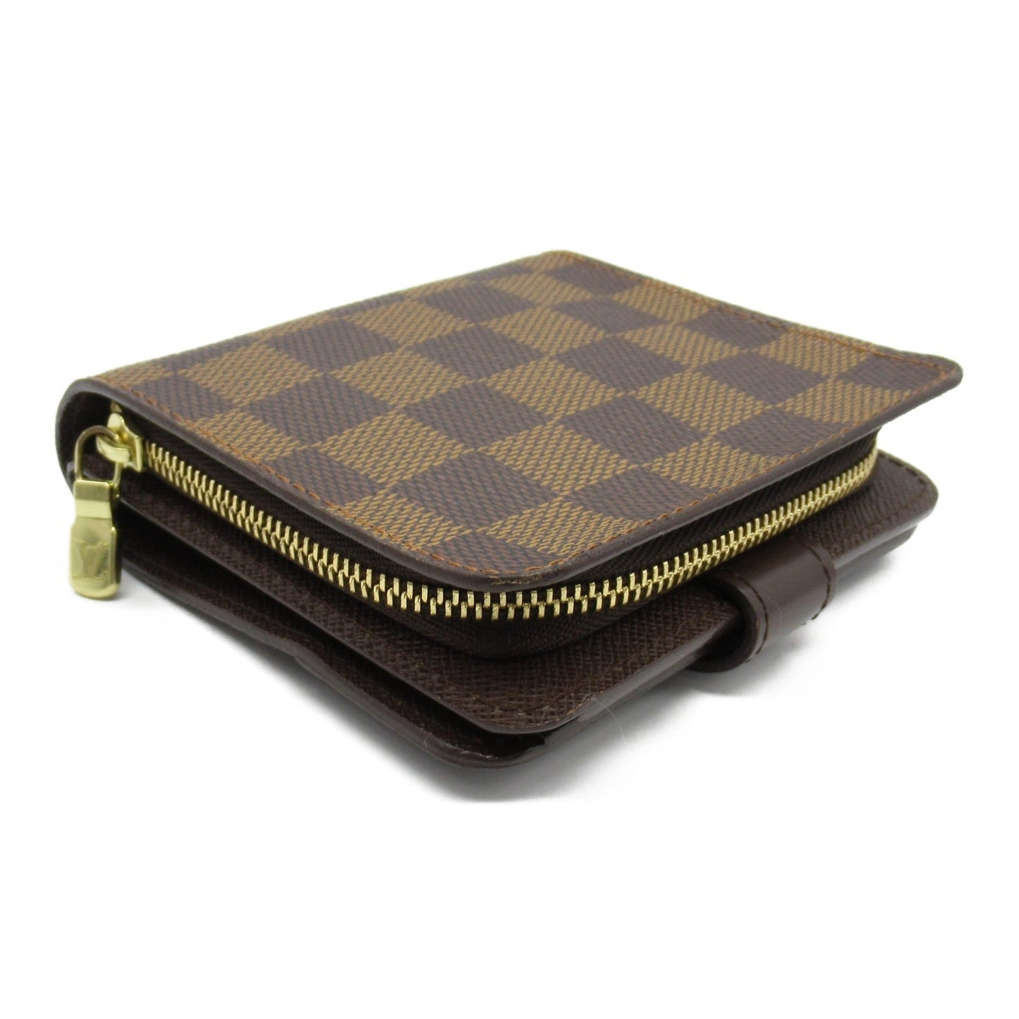 Louis Vuitton Compact Zip Wallet Leather PVC N61668