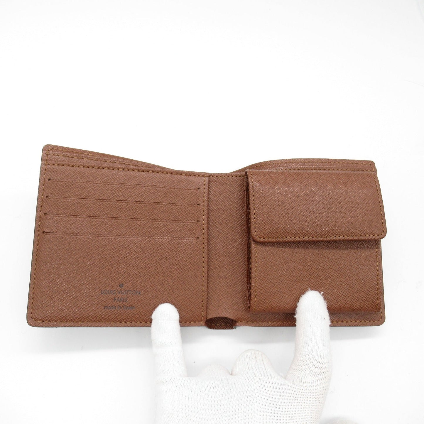 Louis Vuitton Monogram Bifold Wallet Brown M61675
